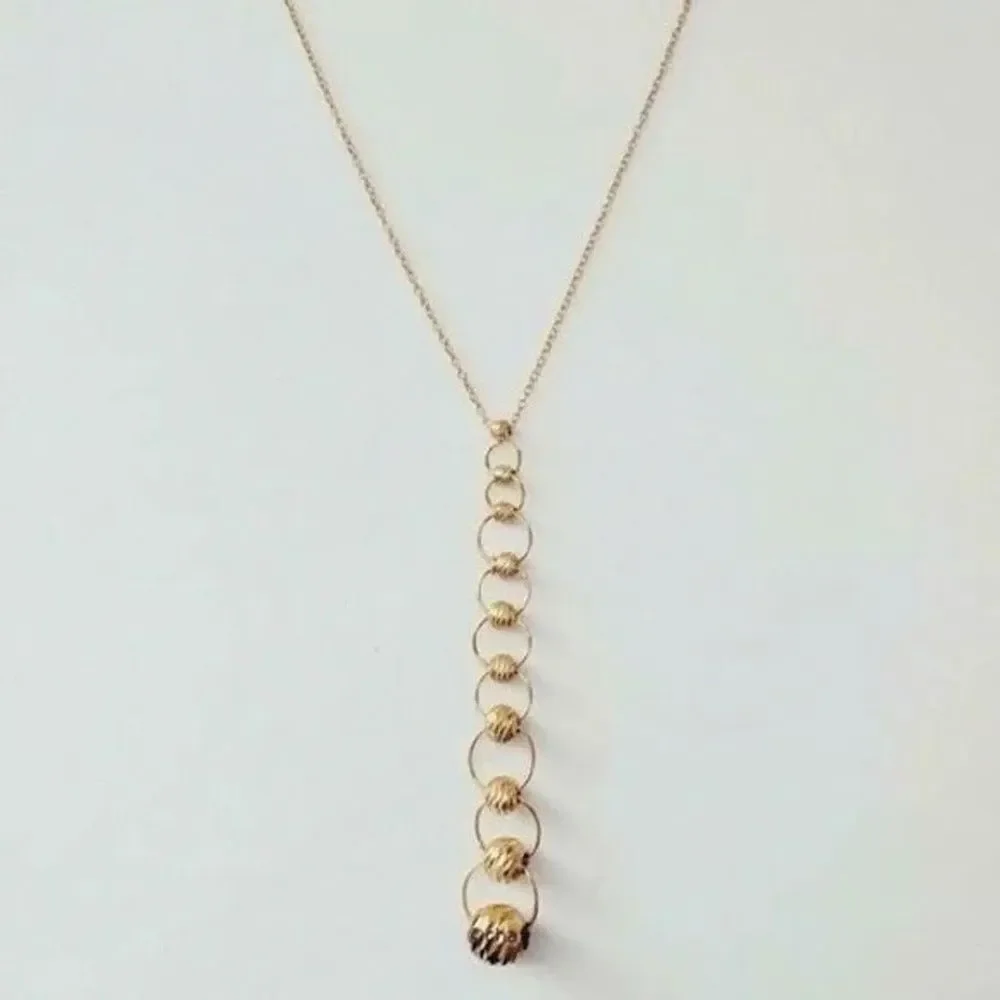 Argento Vivo Sterling Silver Beaded Pendant Necklace